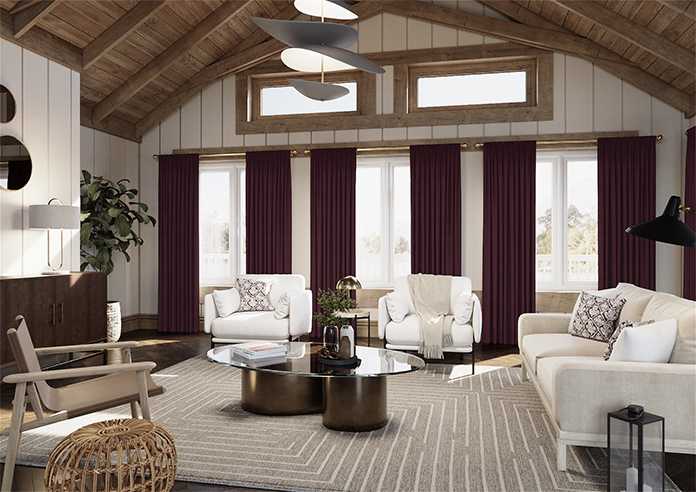 Nova, Damson - Made to Measure Curtains - Image 7